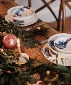 Fegg Hayes Bone China Seahorse Pasta Bowl