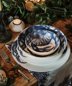 Fegg Hayes Bone China Crab Pasta Bowl 6 Fegg Hayes Bone China Crab Pasta Bowl