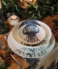 Fegg Hayes Bone China Jellyfish Pasta Bowl