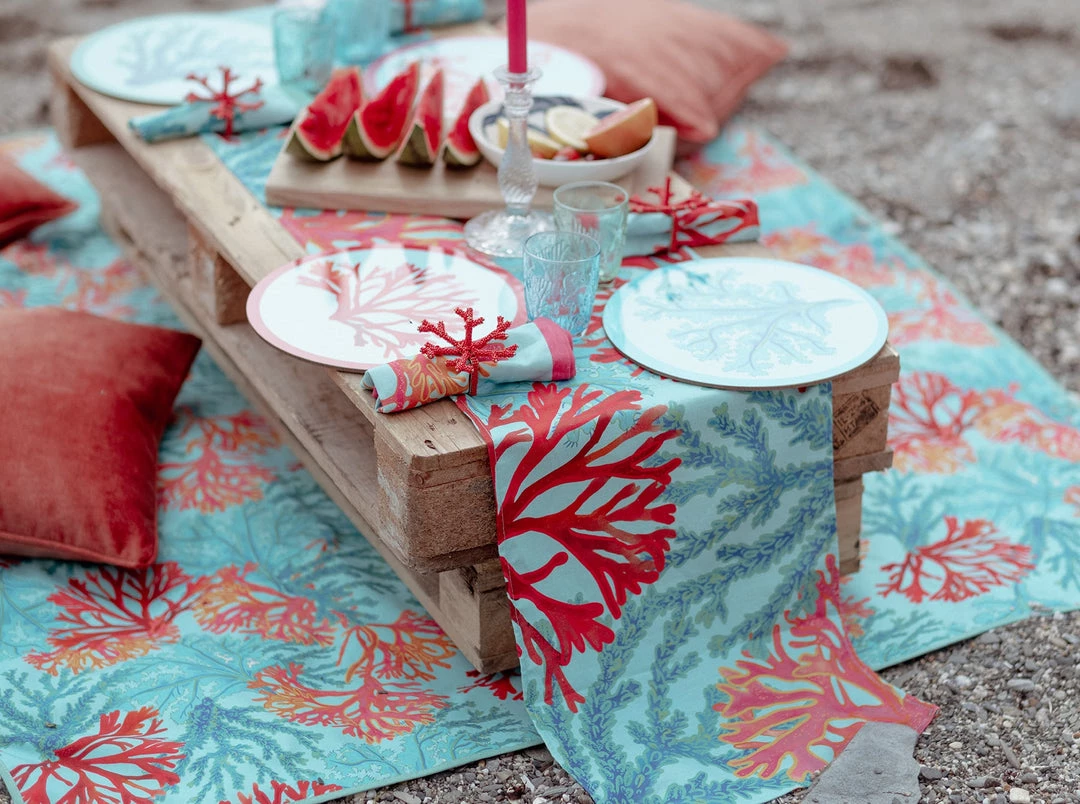 Orchard Melamine Blue Dulse Round Placemat Kitchen & Dining 3 Orchard Melamine Blue Dulse Round Placemat Kitchen & Dining