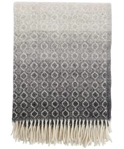 KLIPPAN Graduated Natural Lambs Wool Throw