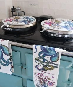 Magic Textiles Reef Tea Towel