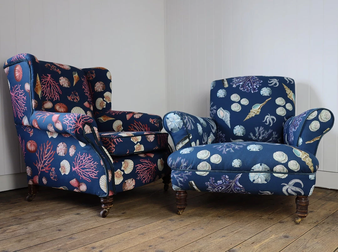 Cream Cornwall Furniture Shell Seeker Vintage Arm Chair 8 Cream Cornwall Furniture Shell Seeker Vintage Arm Chair