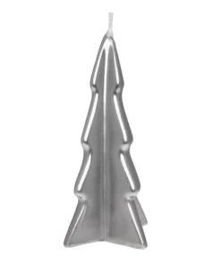 Graziani Tree Lacquered Candle - Silver Accessories