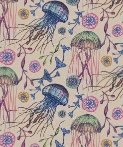 Magic Textiles Homeware Canyons Reef Linen Upholstery Fabric - Natural