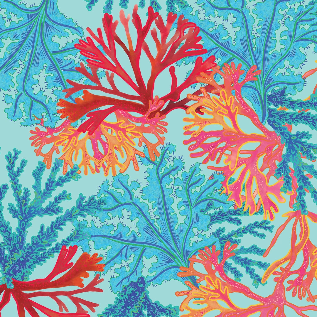 Magic Textiles Coral Rays Linen Cushion Cover 4 Magic Textiles Coral Rays Linen Cushion Cover