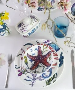 Fegg Hayes Bone China Reef Cereal Bowl Kitchen & Dining