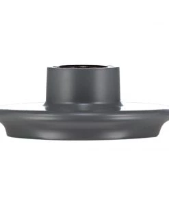 Design In Colour Small Gunmetal Grey Candleholder