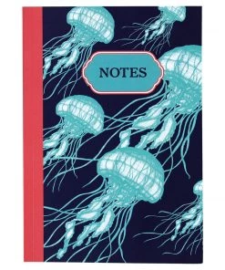 Skeet Print Jellyfish Notebook