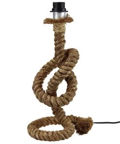 Pacific Lifestyle Homeware Jute Rope Lamp Base