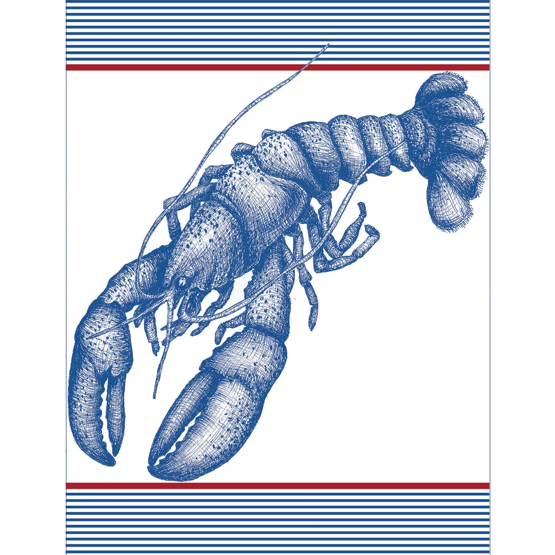 Magic Textiles Kitchen & Dining Stripe Lobster Tea Towel 2 Magic Textiles Kitchen & Dining Stripe Lobster Tea Towel
