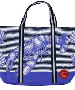 Cream Cornwall Homeware Lobster Supersized Cotton Shopper