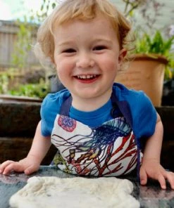 Magic Textiles Kitchen & Dining Children's Reef Design Multi-Colour Printed Cotton Apron