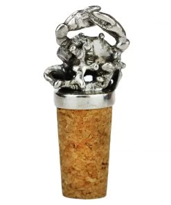 Detail Products Kitchen & Dining Pewter Crab Cork Stopper