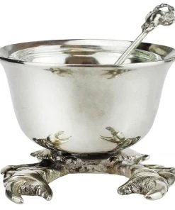 Detail Products Kitchen & Dining Pewter Crab Condiment Bowl