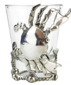 Detail Products Pewter Crab Shot Glass