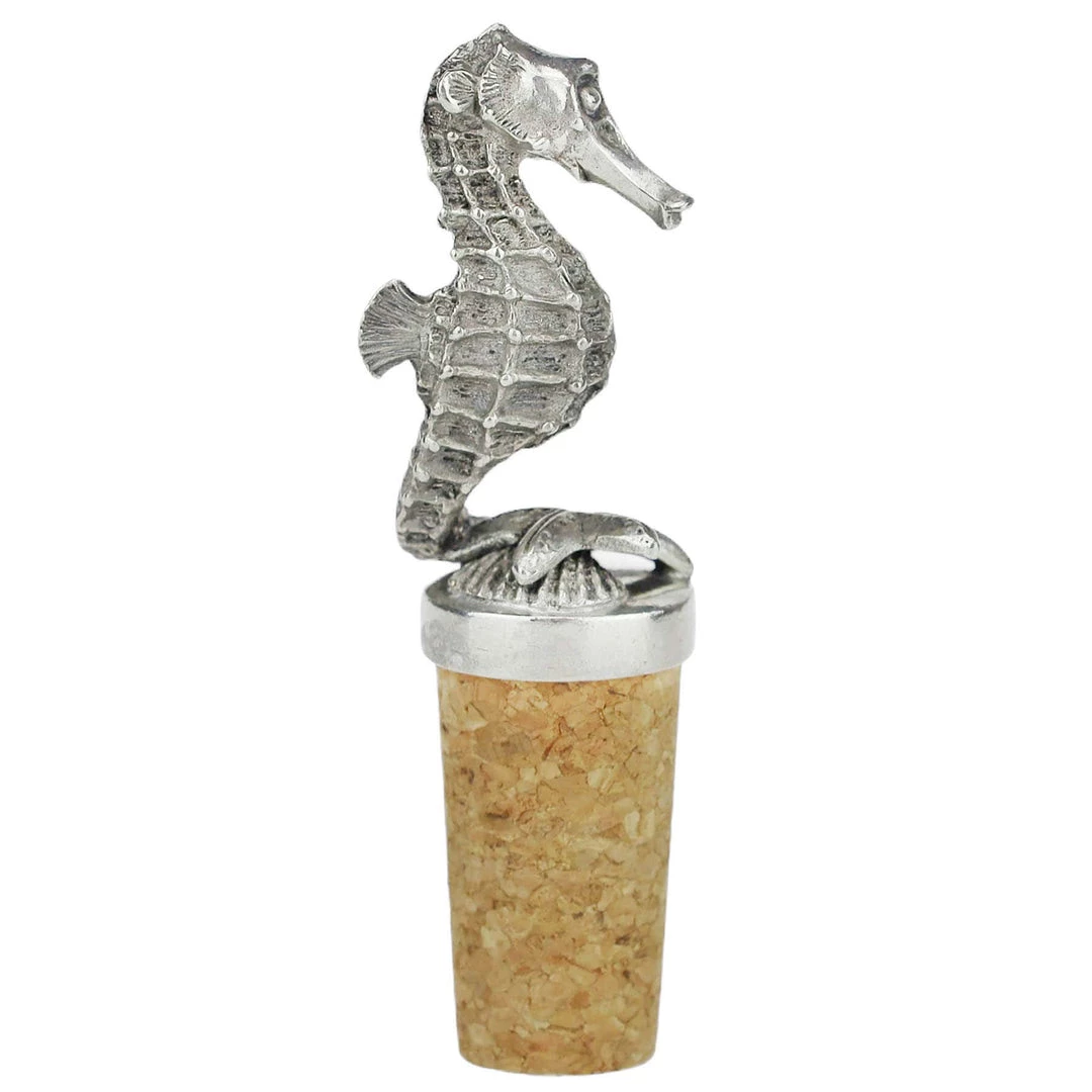 Detail Products Kitchen & Dining Pewter Seahorse Cork Stopper 6 Detail Products Kitchen & Dining Pewter Seahorse Cork Stopper