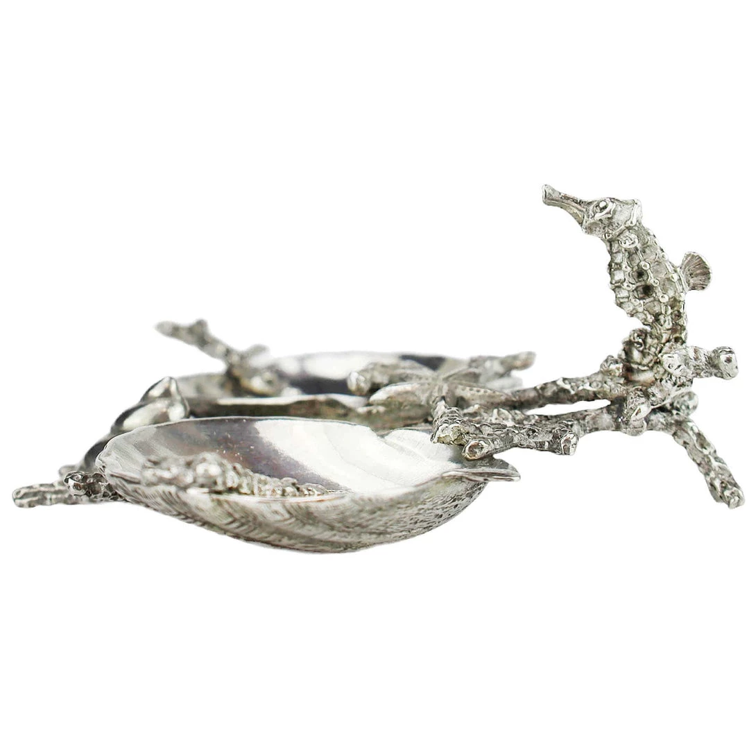 Detail Products Pewter Shell & Coral Condiment Set Kitchen & Dining 5 Detail Products Pewter Shell & Coral Condiment Set Kitchen & Dining