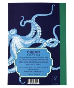 Skeet Print Octopus Notebook