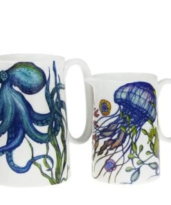 Fegg Hayes Medium Bone China Reef Jug Kitchen & Dining