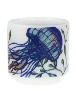 Fegg Hayes Bone China Reef Egg Cup - Jellyfish Kitchen & Dining