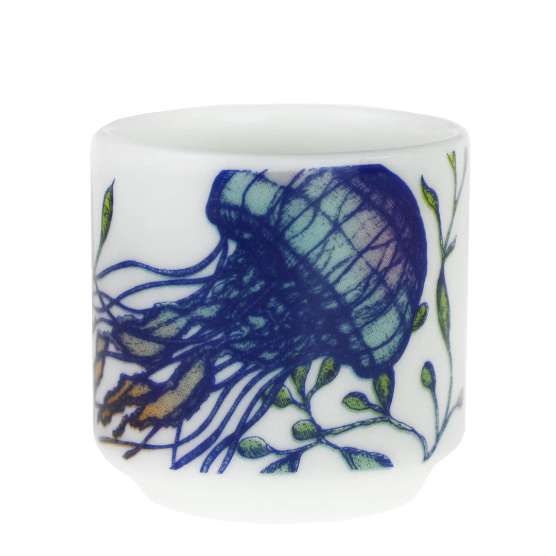 Fegg Hayes Bone China Reef Egg Cup - Jellyfish Kitchen & Dining 1 Fegg Hayes Bone China Reef Egg Cup - Jellyfish Kitchen & Dining