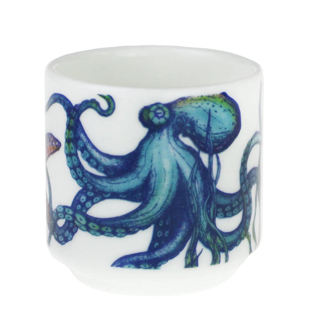 Fegg Hayes Bone China Reef Egg Cup - Octopus 1 Fegg Hayes Bone China Reef Egg Cup - Octopus
