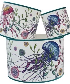 Cream Cornwall Canyons Reef Lampshade - White Homeware