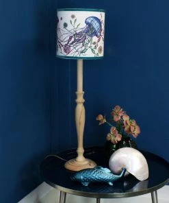 Cream Cornwall Canyons Reef Lampshade - White Homeware