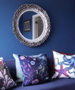 Magic Textiles Rainbow Reef Octopus Velvet Cushion Cover On White Velvet Homeware 14 Magic Textiles Rainbow Reef Octopus Velvet Cushion Cover On White Velvet Homeware