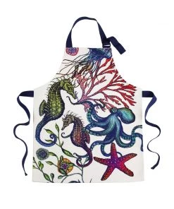 Magic Textiles Kitchen & Dining Children's Reef Design Multi-Colour Printed Cotton Apron
