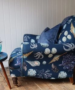 Magic Textiles Homeware Shell Seeker Linen Upholstery Fabric - Natural