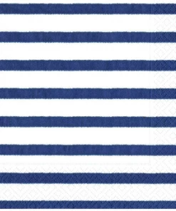 Caspari Kitchen & Dining Blue Bretagne Paper Napkins
