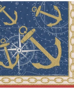 Caspari Kitchen & Dining Anchor Napkins