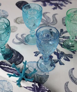 DRH Set Of 4 Underwater Goblets