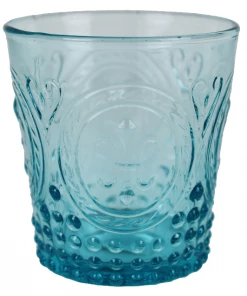 United Glass New Arrivals Ocean Fleur De Lys Tumbler