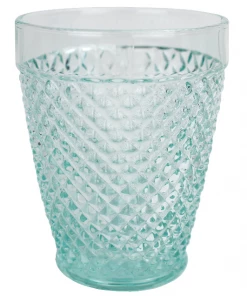 United Glass Aqua Diamond Cut Tumbler New Arrivals
