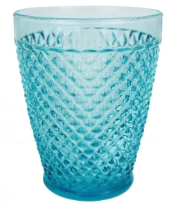 United Glass Ocean Diamond Cut Tumbler