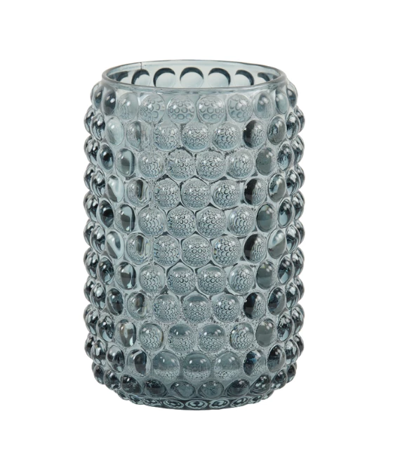 Light & Living Sea Urchin Glass Tea Light Large - Blue-Grey 5 Light & Living Sea Urchin Glass Tea Light Large - Blue-Grey