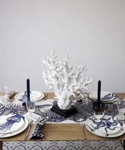 Magic Textiles Kitchen & Dining Sea Creatures Linen Table Runner