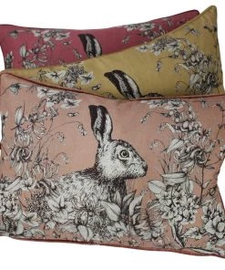 Magic Textiles Hare Cushion Cover-Trenwith Homeware
