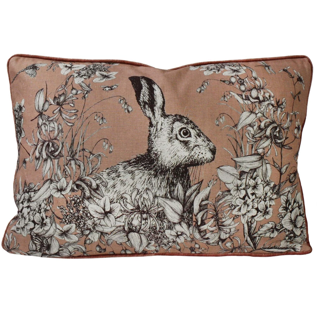 Magic Textiles Hare Cushion Cover-Trenwith Homeware 1 Magic Textiles Hare Cushion Cover-Trenwith Homeware