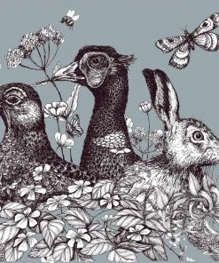 Magic Textiles Game Trio Design Linen Napkin