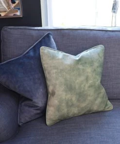 Outworker Dive-In Blue Velvet Cushion Cover