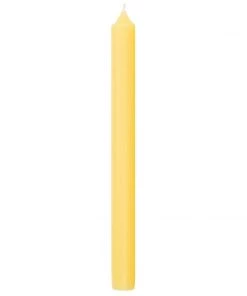 Caspari Candles & Home Fragrance Yellow Dinner Candle