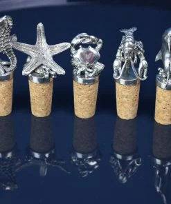 Detail Products Kitchen & Dining Pewter Starfish Cork Stopper