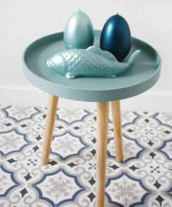 Ekhart Metallic Egg Candle - Glacier Candles & Home Fragrance