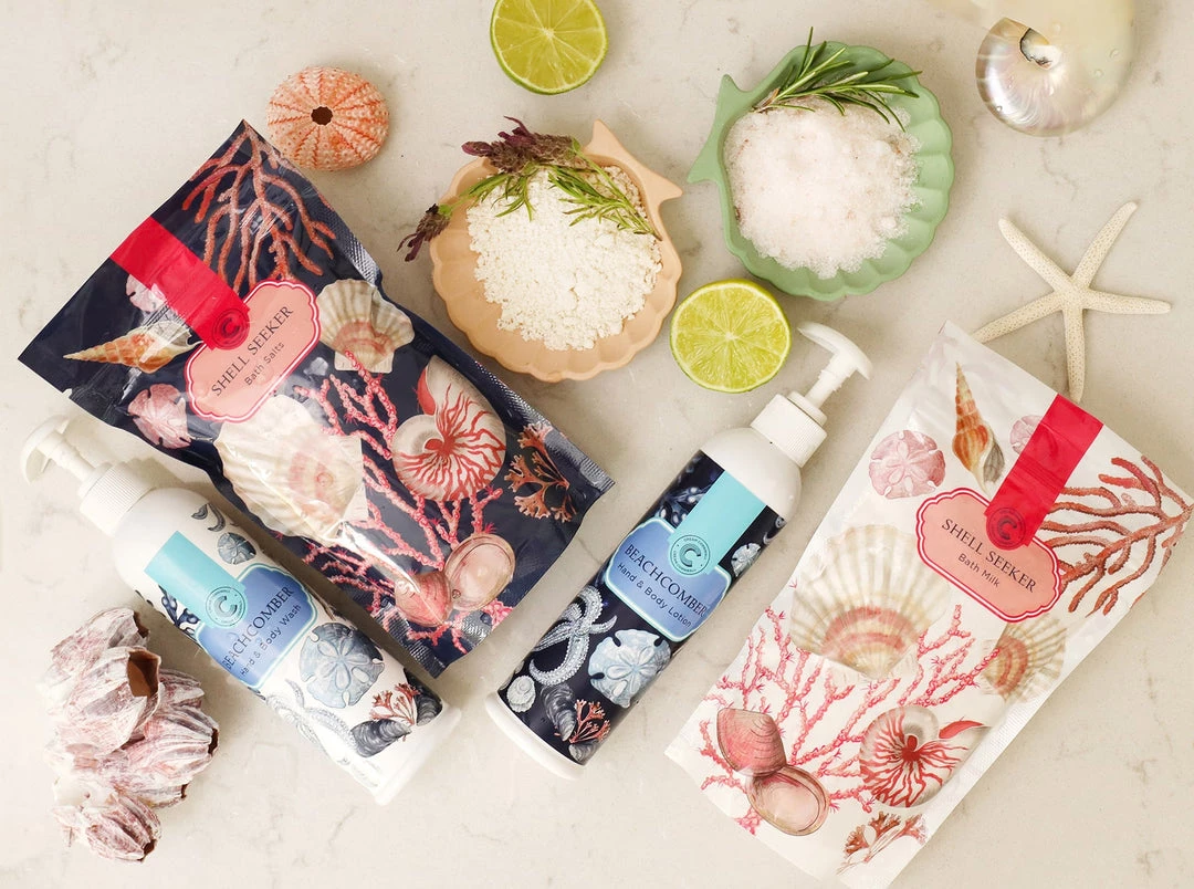 Cove Bathing Shell Seeker Bath Salts 4 Cove Bathing Shell Seeker Bath Salts