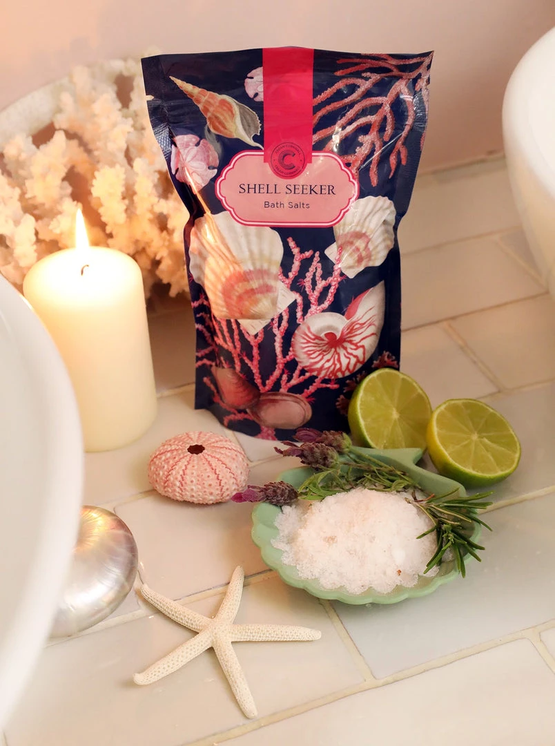 Cove Bathing Shell Seeker Bath Salts 2 Cove Bathing Shell Seeker Bath Salts