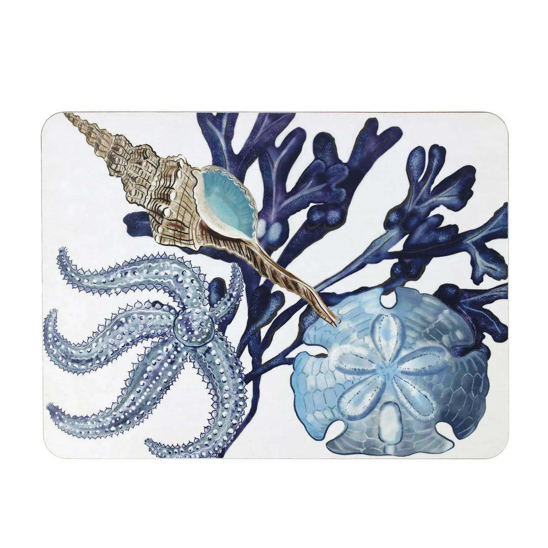 Orchard Melamine New Arrivals Beachcomber Coasters, Set Of 4 5 Orchard Melamine New Arrivals Beachcomber Coasters, Set Of 4